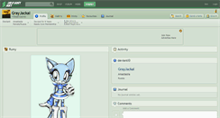 Desktop Screenshot of grayjackal.deviantart.com