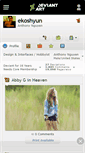 Mobile Screenshot of ekoshyun.deviantart.com