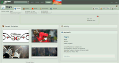 Desktop Screenshot of hegre.deviantart.com