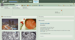 Desktop Screenshot of downtowndoodler.deviantart.com
