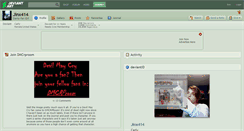 Desktop Screenshot of jinx414.deviantart.com