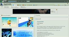 Desktop Screenshot of cloud-r-strife.deviantart.com