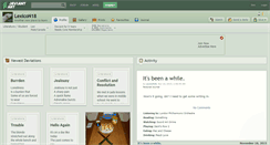 Desktop Screenshot of lexicon18.deviantart.com