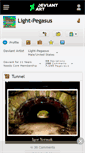 Mobile Screenshot of light-pegasus.deviantart.com