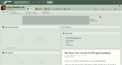 Desktop Screenshot of i-can-transform-ya.deviantart.com