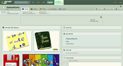 Desktop Screenshot of moocoolcows.deviantart.com