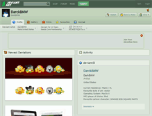 Tablet Screenshot of darckbmw.deviantart.com