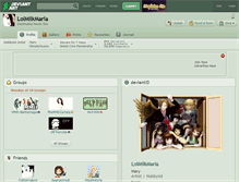 Tablet Screenshot of lolmilkmaria.deviantart.com