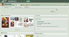 Desktop Screenshot of hunterxhunter.deviantart.com