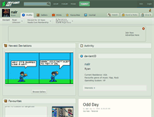 Tablet Screenshot of nair.deviantart.com