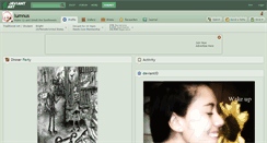 Desktop Screenshot of lumnus.deviantart.com