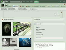 Tablet Screenshot of digi.deviantart.com