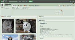 Desktop Screenshot of gevaudanjo.deviantart.com