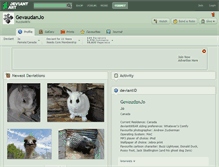 Tablet Screenshot of gevaudanjo.deviantart.com