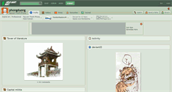 Desktop Screenshot of phongduong.deviantart.com