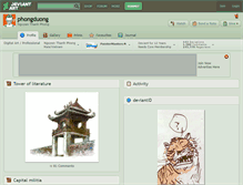Tablet Screenshot of phongduong.deviantart.com