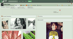 Desktop Screenshot of neko-hana.deviantart.com