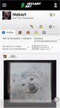 Mobile Screenshot of niekart.deviantart.com