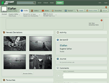 Tablet Screenshot of esafian.deviantart.com