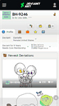 Mobile Screenshot of bh-9246.deviantart.com