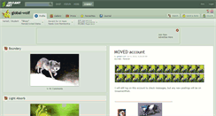 Desktop Screenshot of global-wolf.deviantart.com