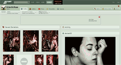 Desktop Screenshot of eclecticrose.deviantart.com