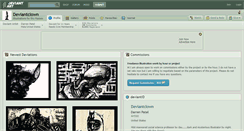 Desktop Screenshot of deviantclown.deviantart.com