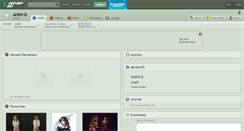Desktop Screenshot of anini-g.deviantart.com