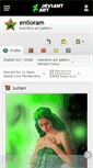 Mobile Screenshot of eniloram.deviantart.com