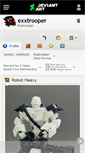 Mobile Screenshot of exxtrooper.deviantart.com