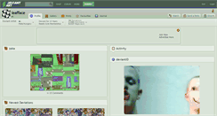 Desktop Screenshot of leafface.deviantart.com