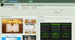Desktop Screenshot of layoutworkshop.deviantart.com