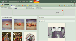 Desktop Screenshot of heysugar.deviantart.com