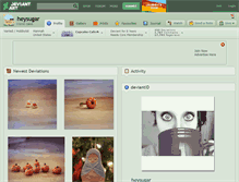 Tablet Screenshot of heysugar.deviantart.com