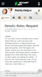 Mobile Screenshot of points-help.deviantart.com