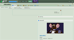Desktop Screenshot of mikkumikku.deviantart.com