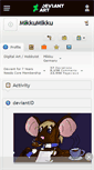 Mobile Screenshot of mikkumikku.deviantart.com