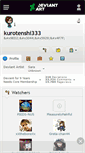 Mobile Screenshot of kurotenshi333.deviantart.com