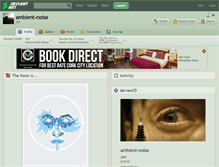 Tablet Screenshot of ambient-noise.deviantart.com
