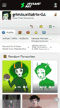 Mobile Screenshot of grimauxiliatrix-ga.deviantart.com
