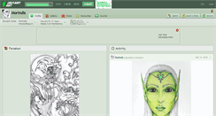 Desktop Screenshot of morindis.deviantart.com