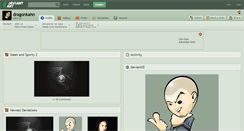 Desktop Screenshot of dragonkahn.deviantart.com