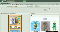 Desktop Screenshot of lemondragon19.deviantart.com