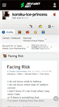 Mobile Screenshot of koroku-ice-princess.deviantart.com