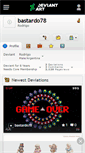 Mobile Screenshot of bastardo78.deviantart.com