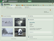 Tablet Screenshot of berendina.deviantart.com