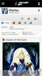 Mobile Screenshot of chyriyu.deviantart.com