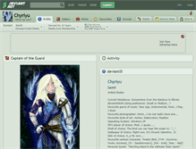 Tablet Screenshot of chyriyu.deviantart.com