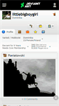 Mobile Screenshot of littlebigboygirl.deviantart.com