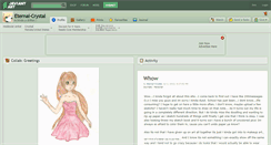 Desktop Screenshot of eternal-crystal.deviantart.com